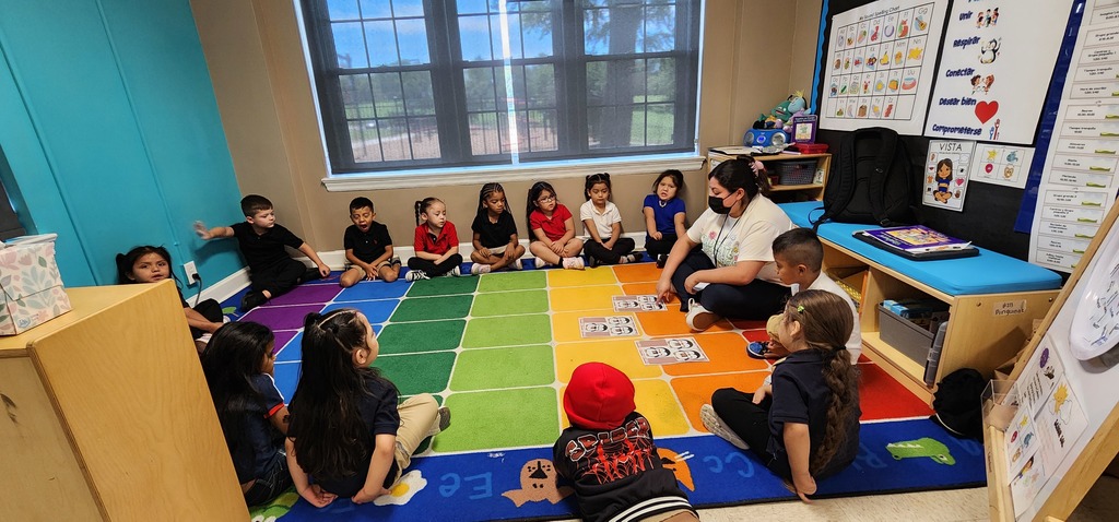 Teacher and children in the classroom
