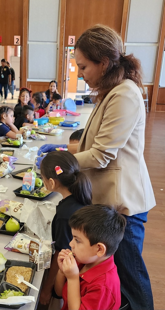 Lunchtime  our students are enjoying their meals
