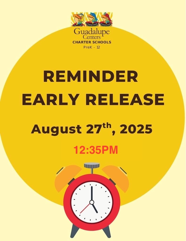 Early Release day Flyer