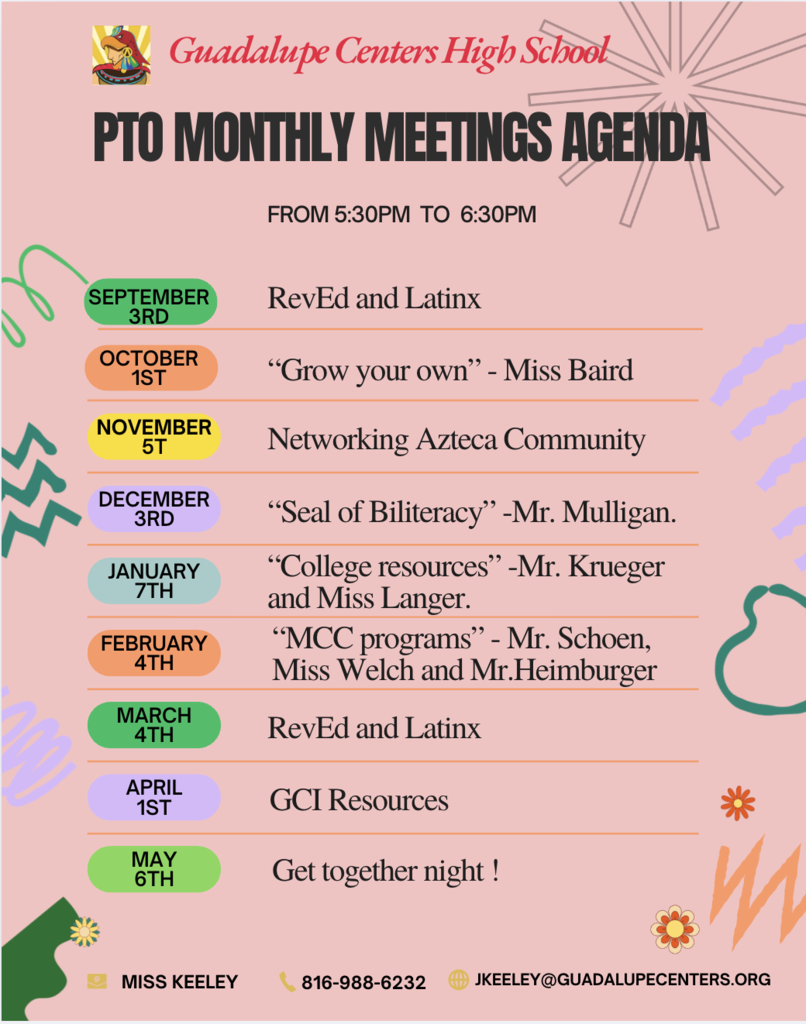 PTO upcoming meetings