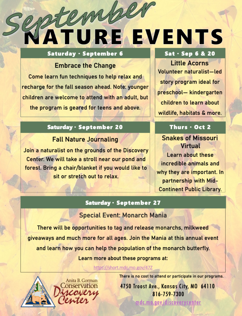 September nature events