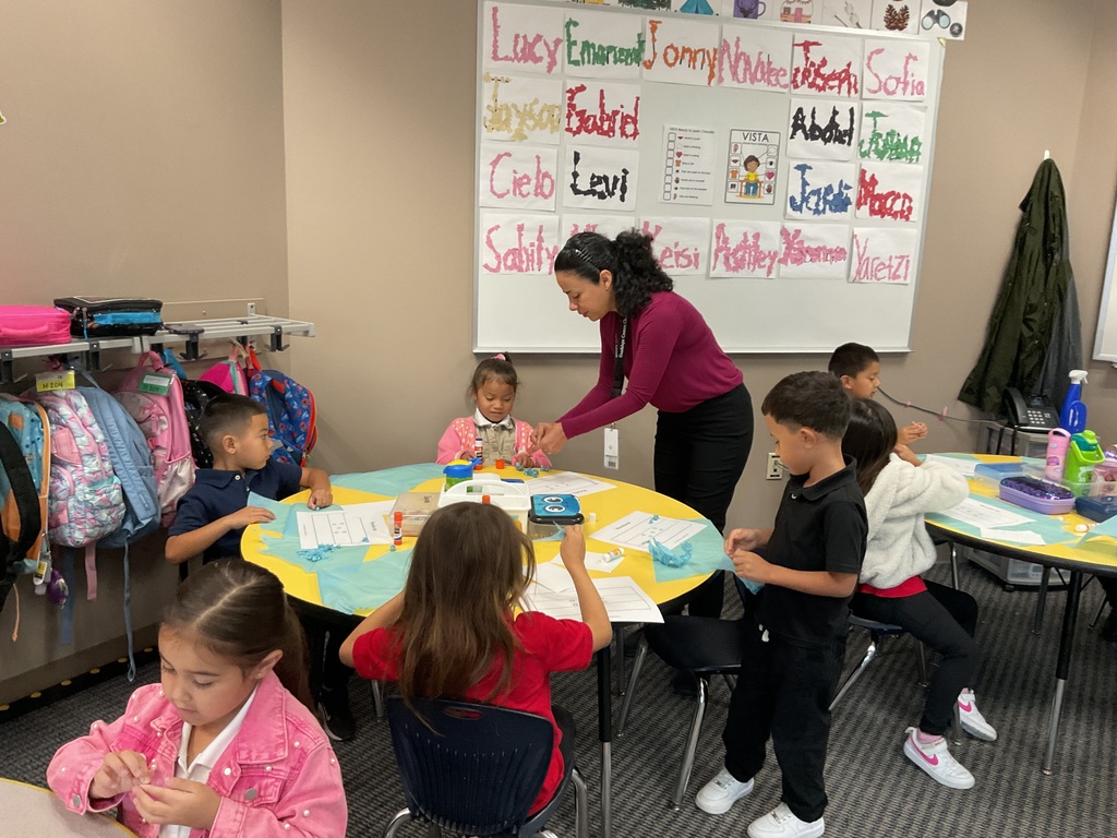 Teacher and children in the classroom