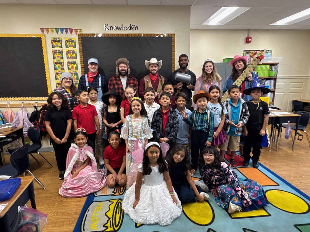 Fairy tale picture of class