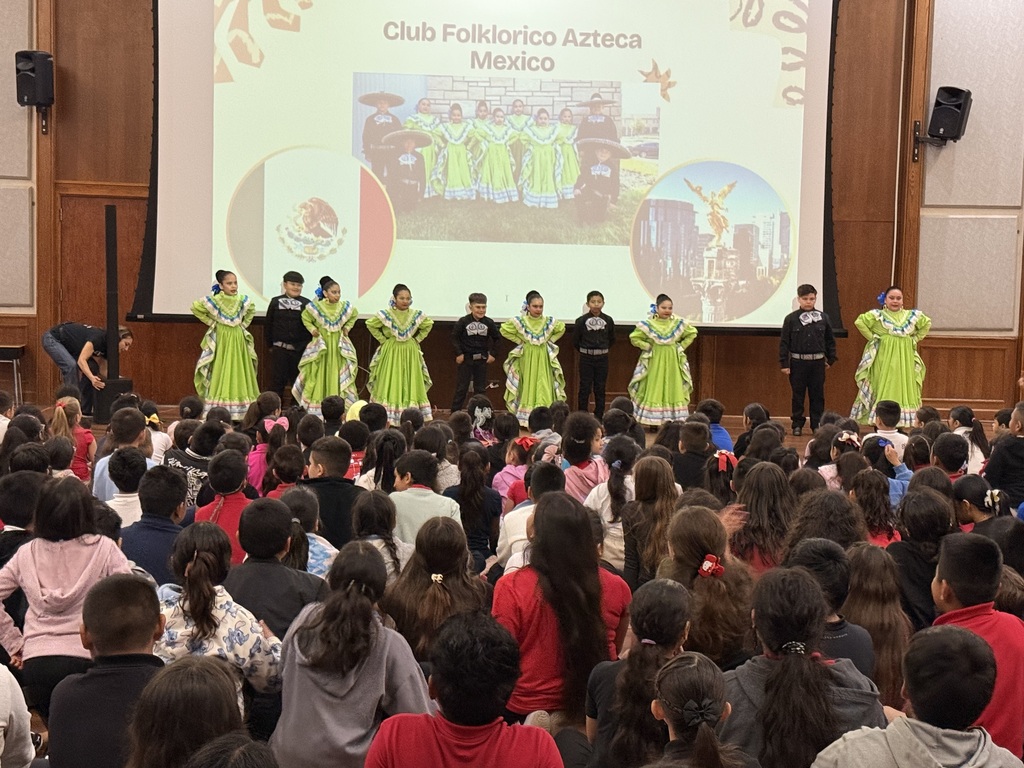 Students performing 