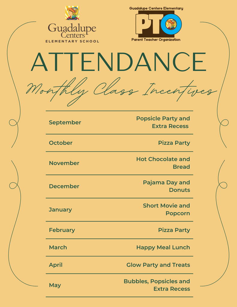 Attendance celebrations flyer 