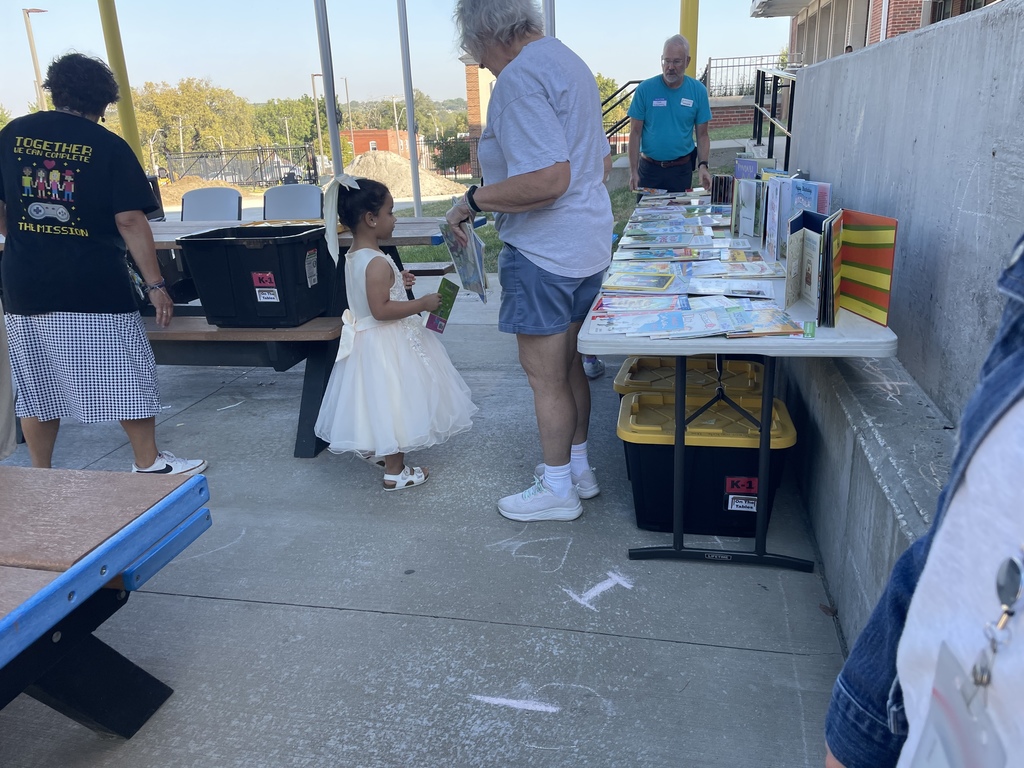 bookmobile visiting our school 