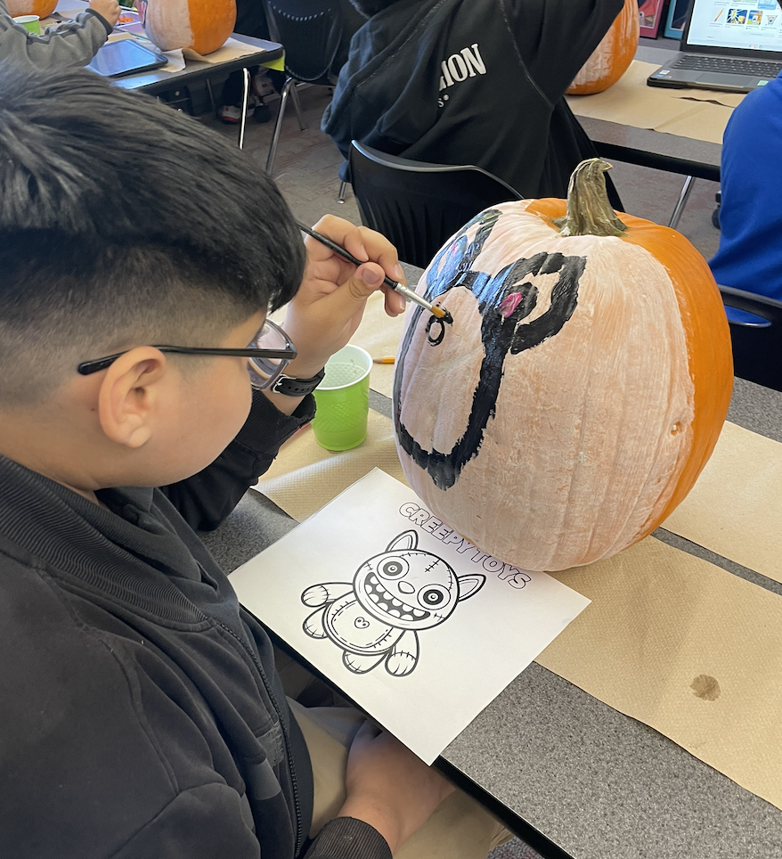 pumpkin painting