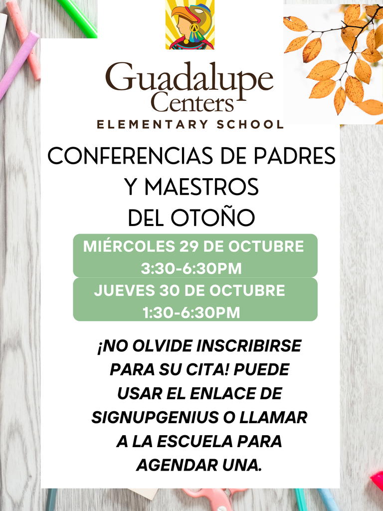PTC Fall  Spanish flyer 