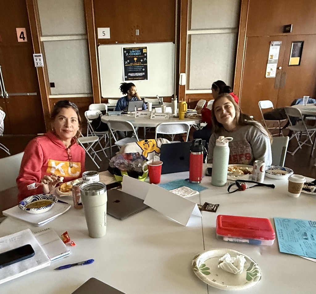 staff eating