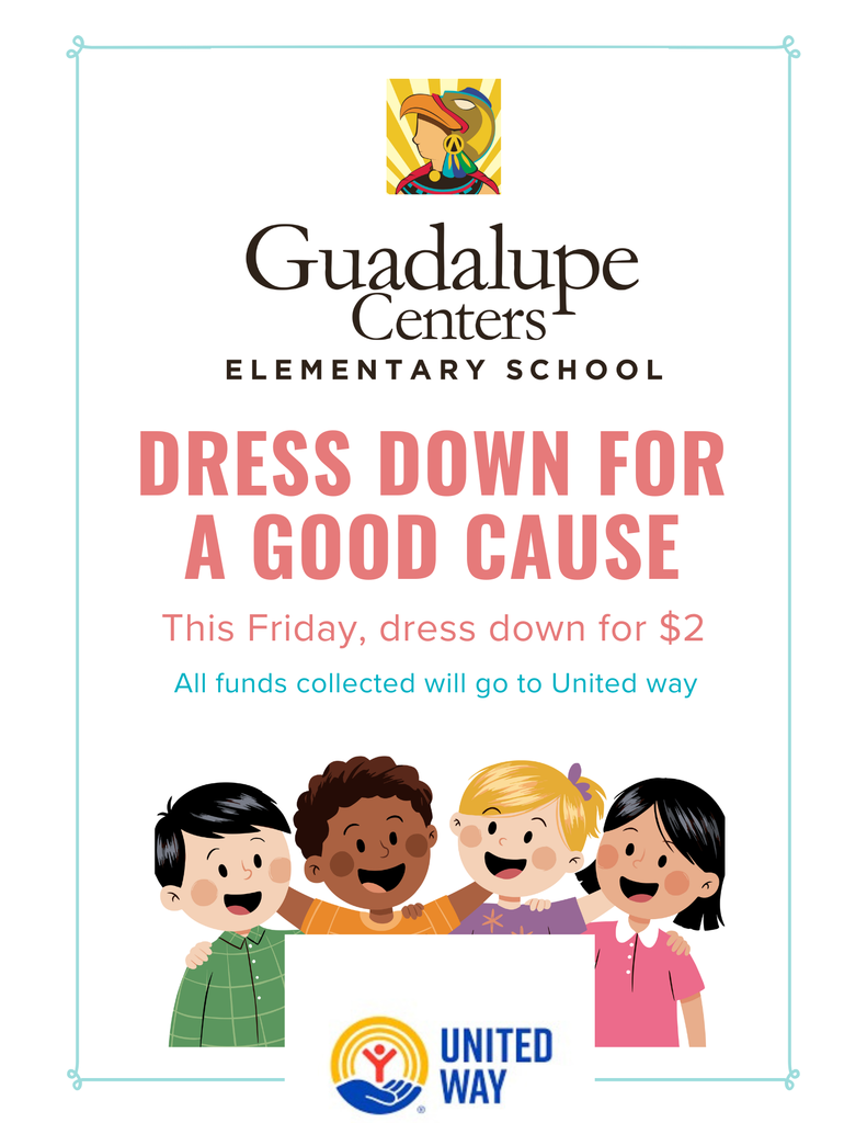 Dress Down Day flyer