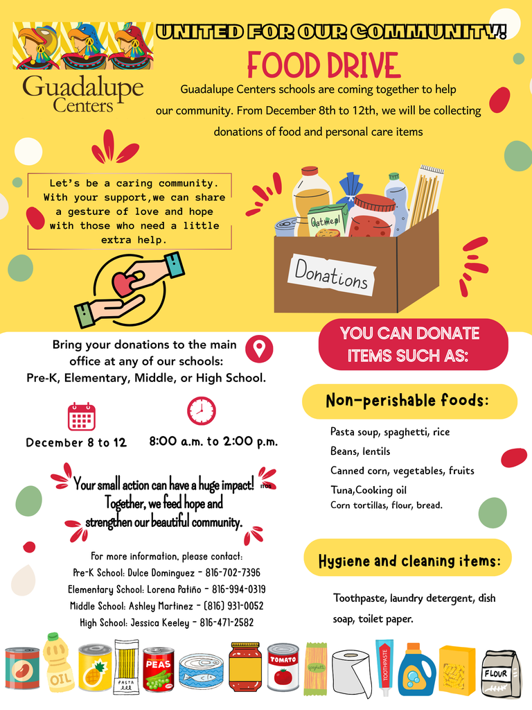Food drive Flyer