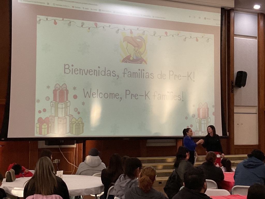 Principals giving the welcome
