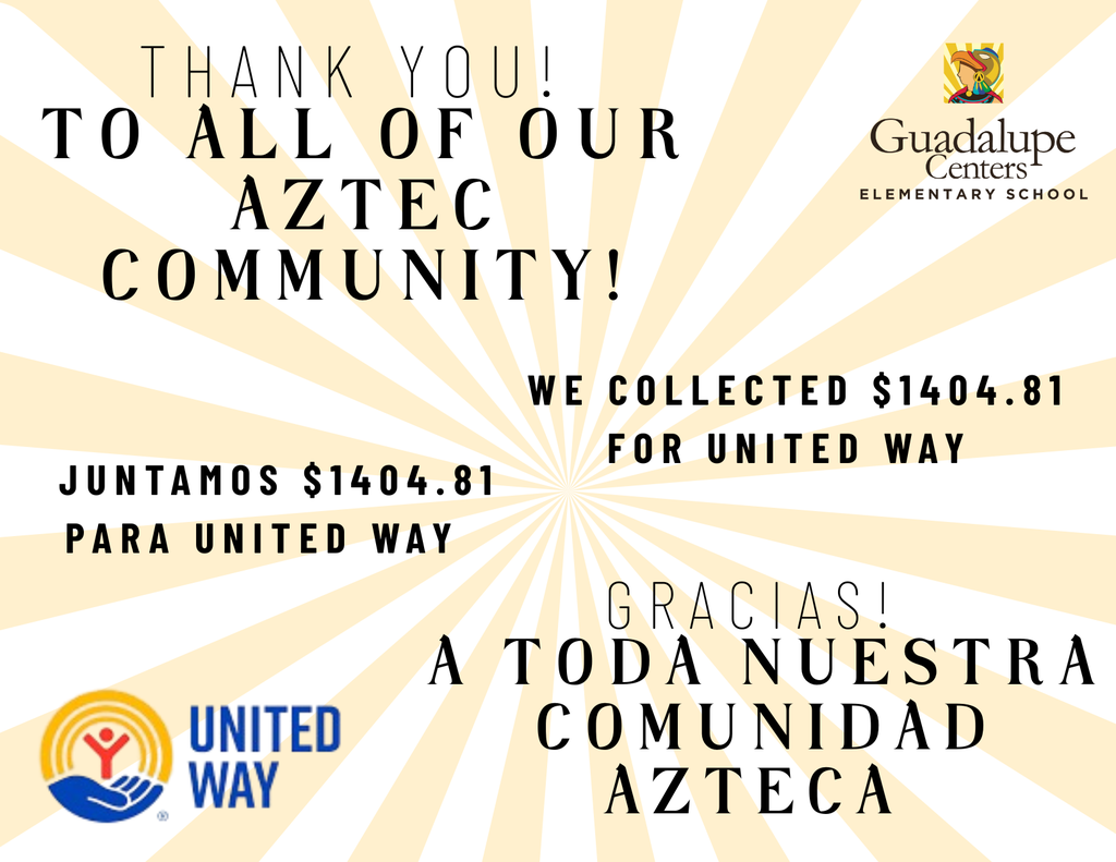 Thank you for your united way donations flyer