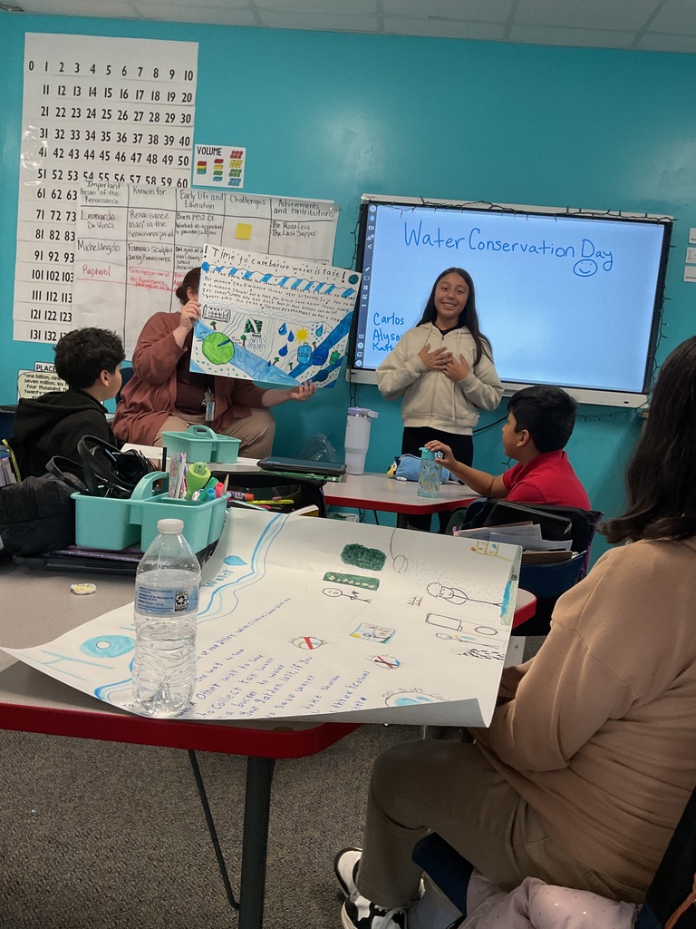 Students presenting