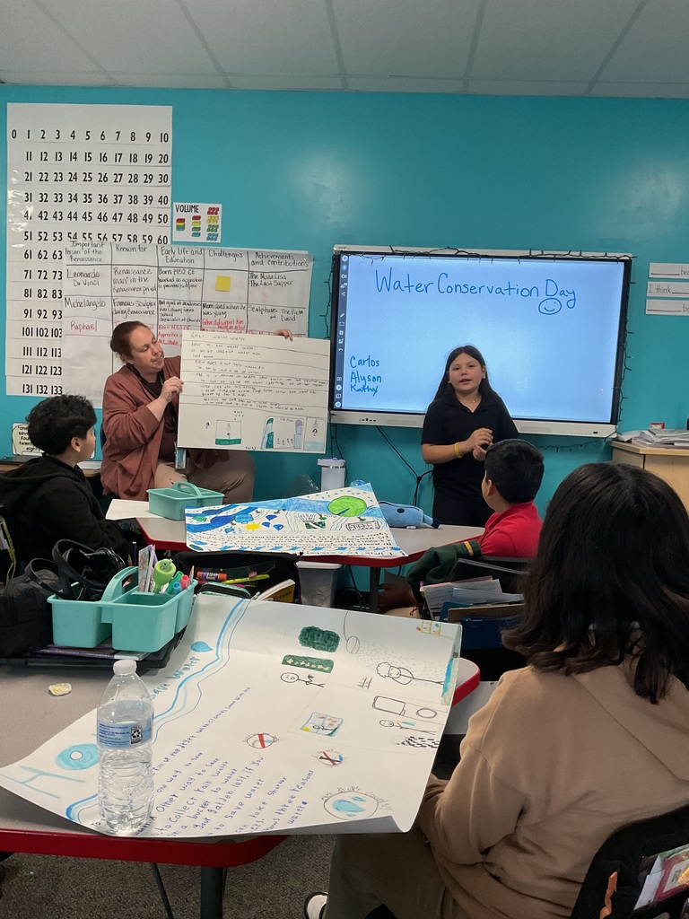 Students presenting