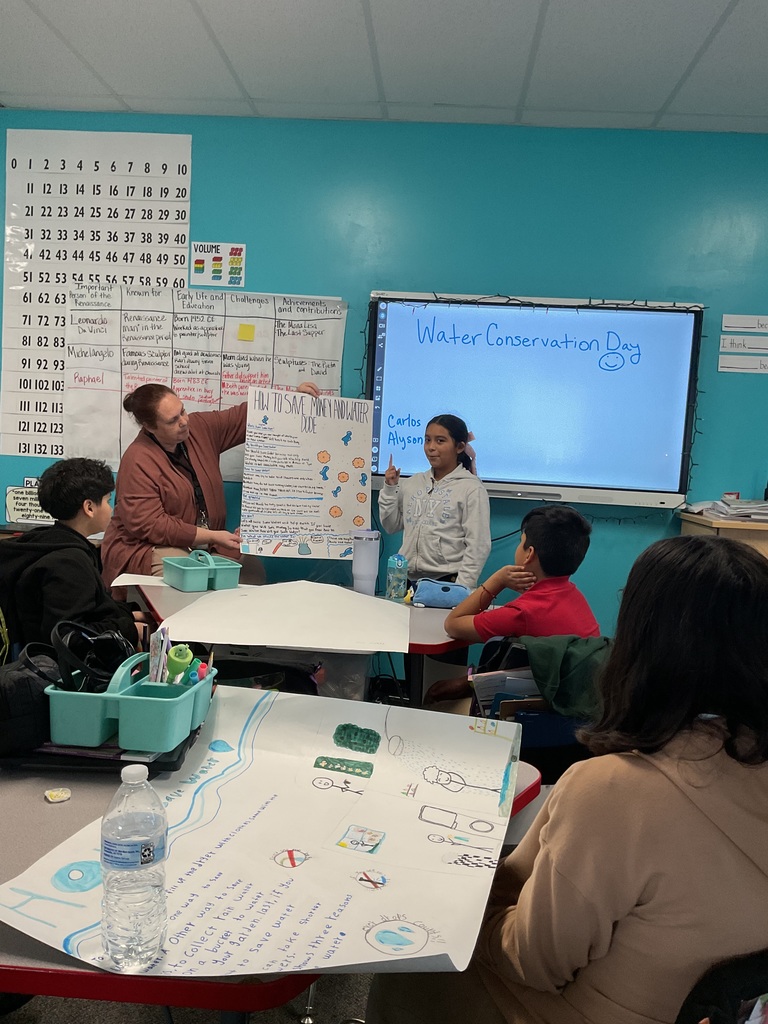 Students presenting