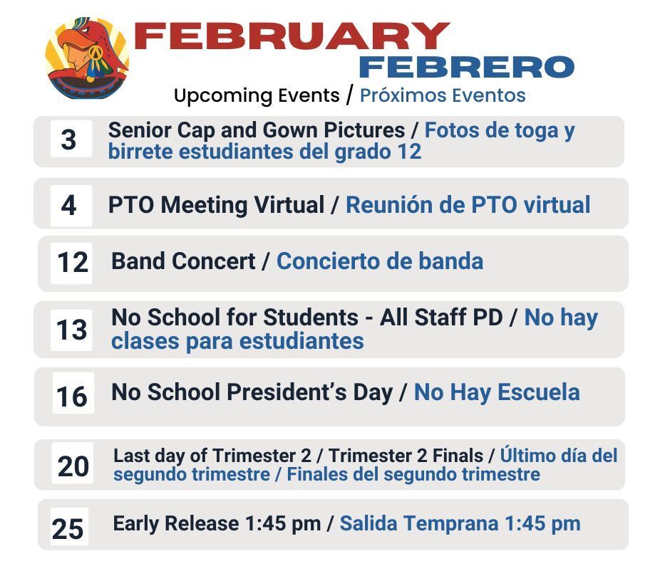 upcoming events