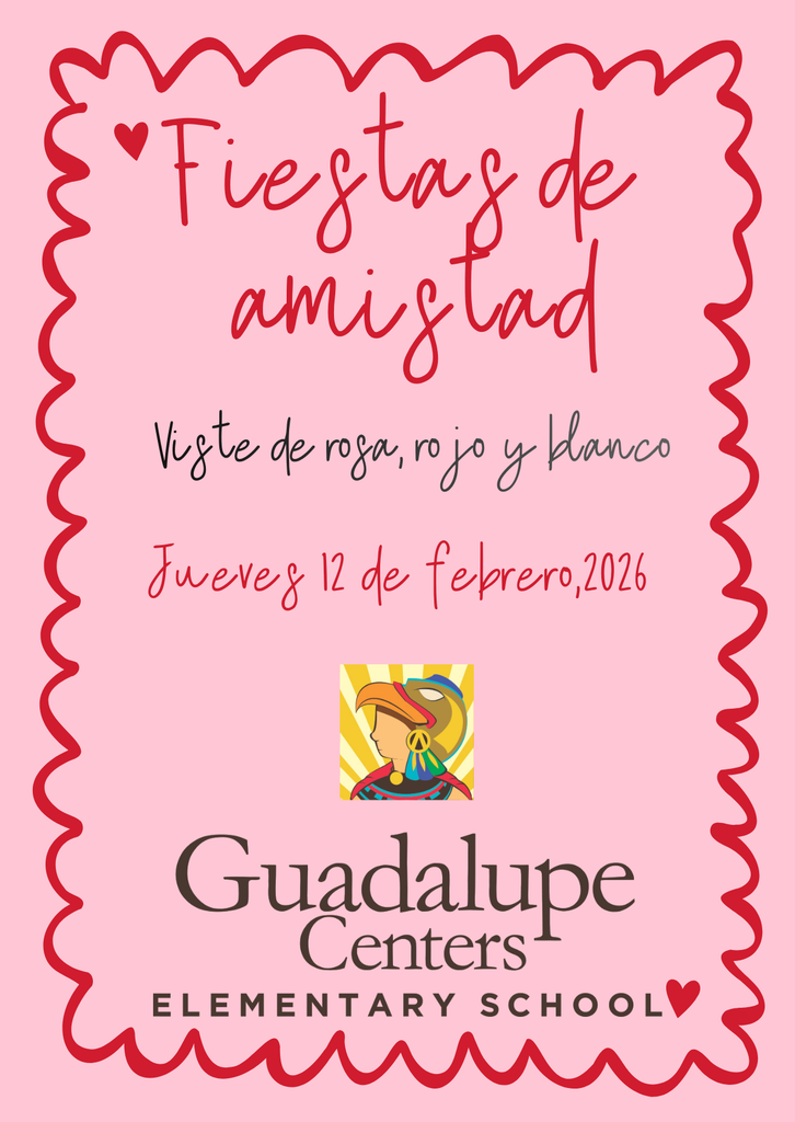 Friendship parties flyer Spanish