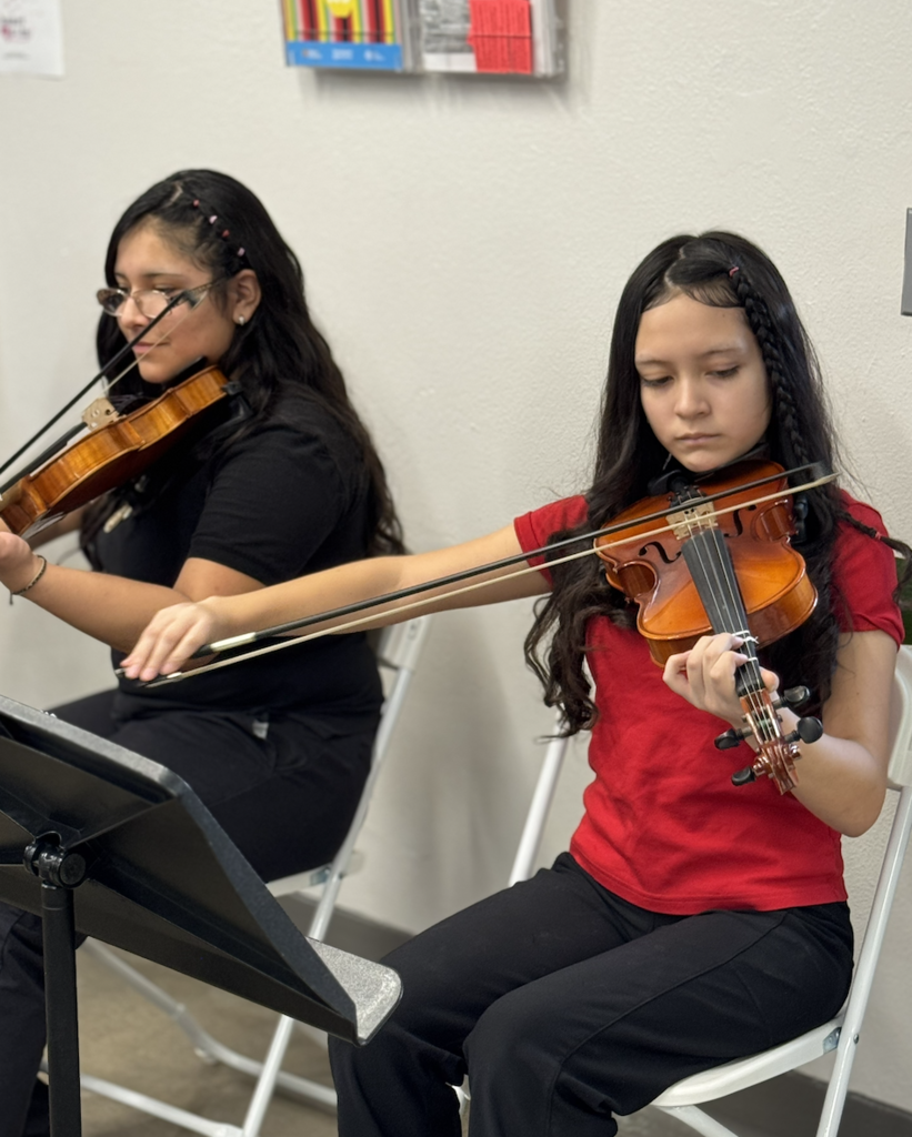 band playing in the front office