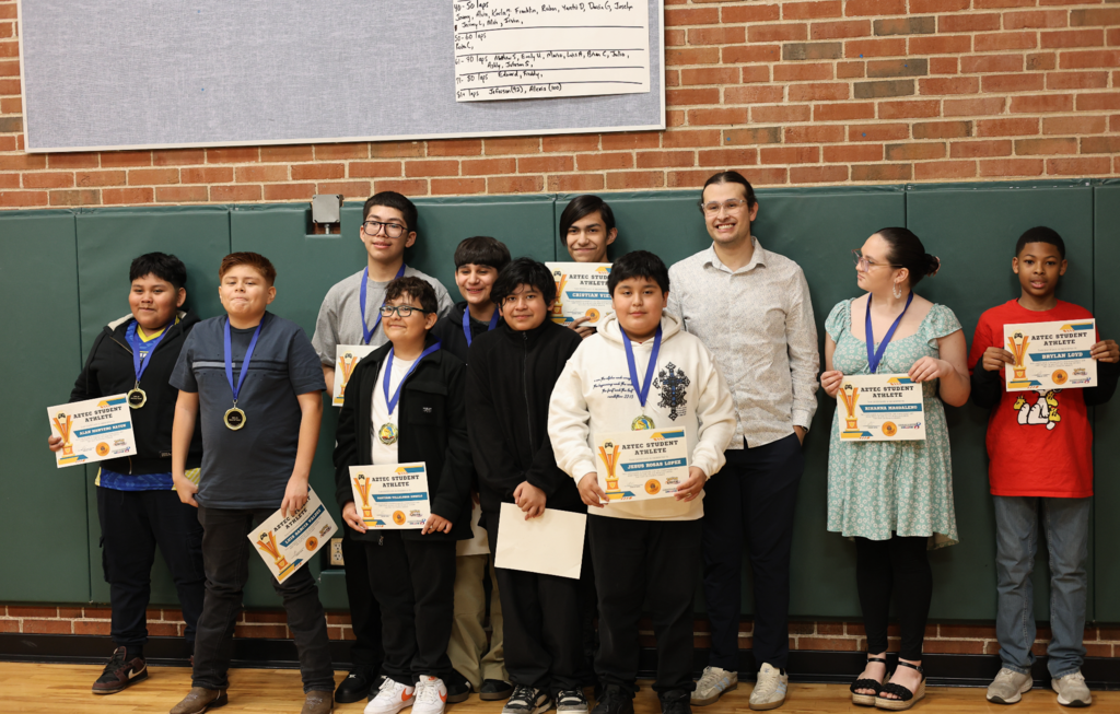 Sports Banquet: group of students