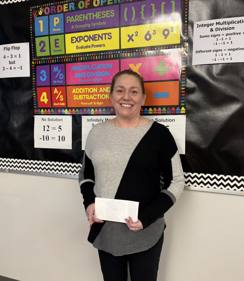 Ms. Malott is the winner