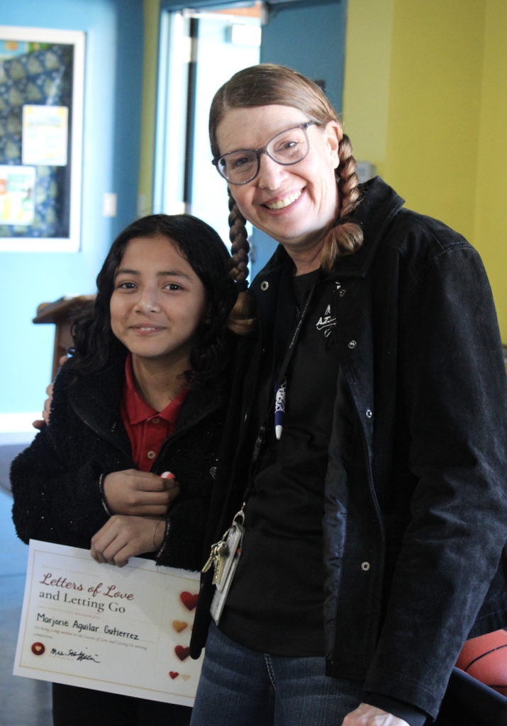 Majorie and Mrs. Shiffelbein