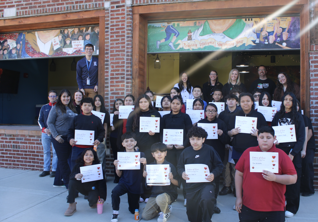 The finalists of the writing competition