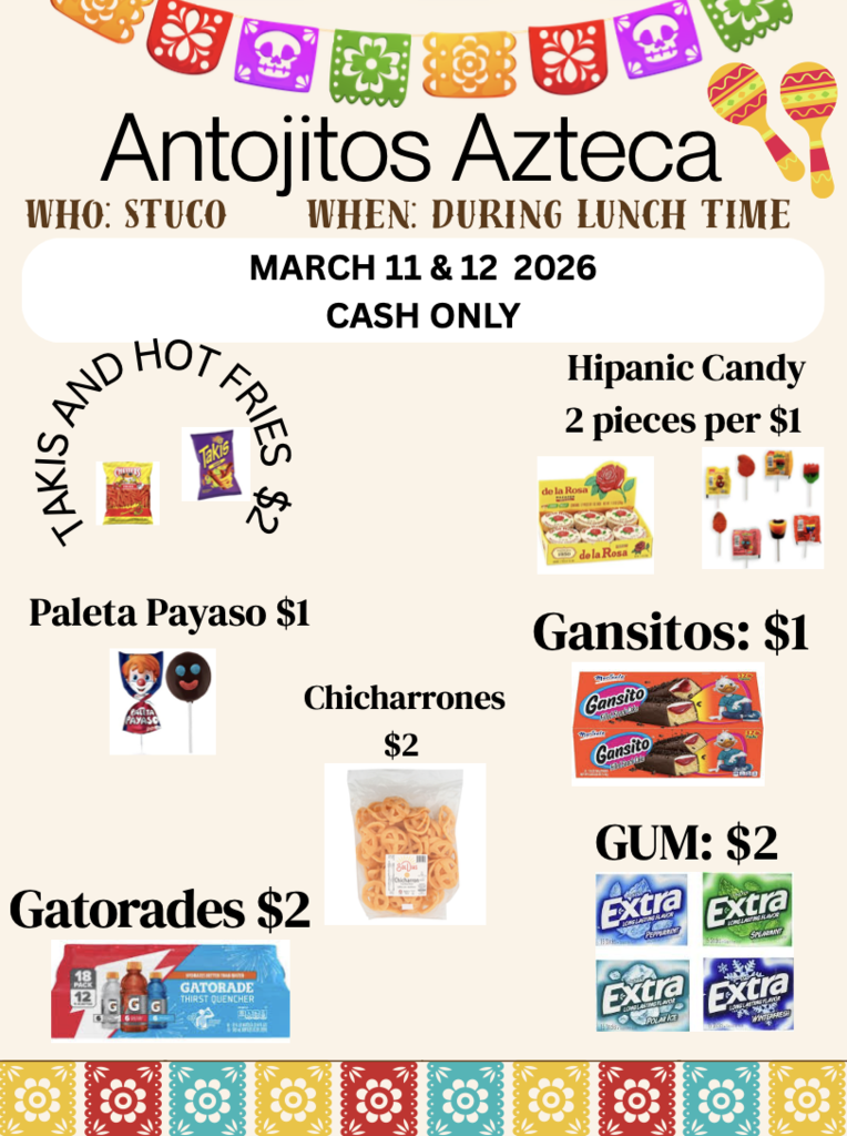 Antojitos Azteca flyer