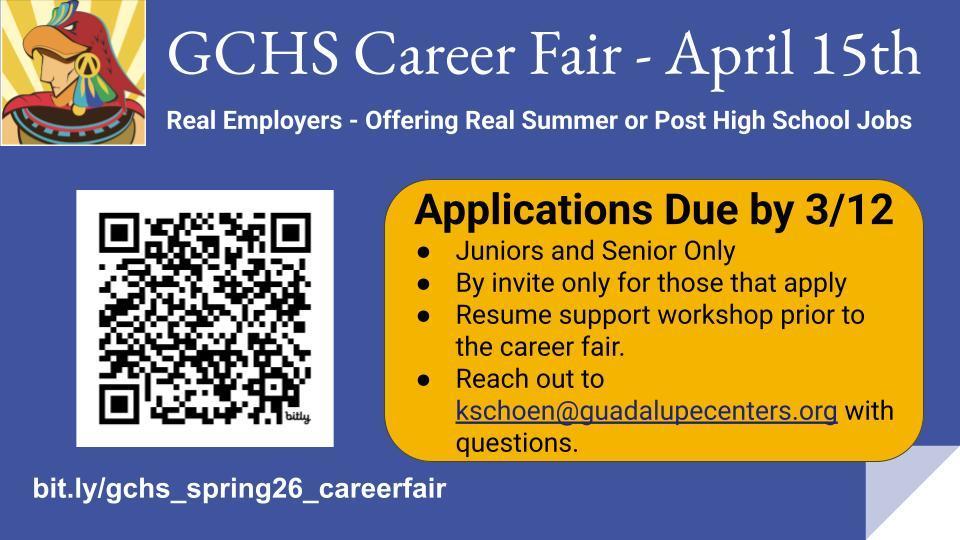 GCHS: Career fair