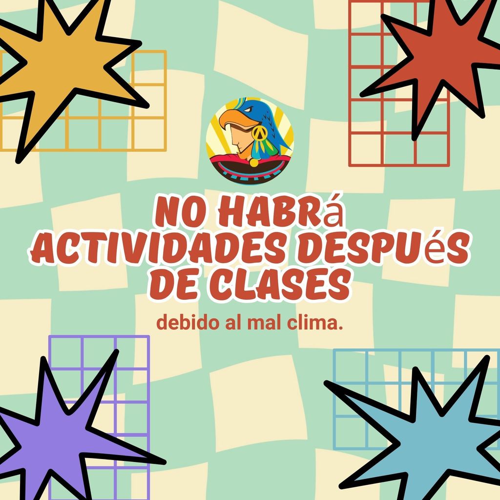 no after school activities due to inclement weather