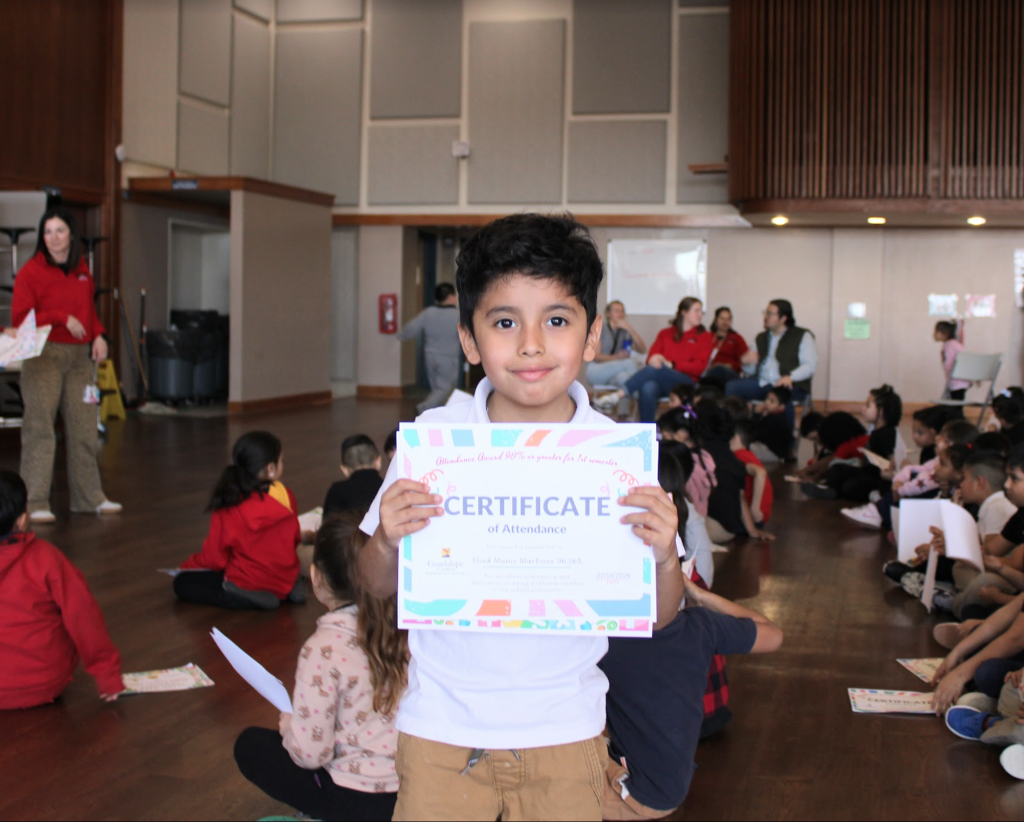 celebrations for attendance or academics