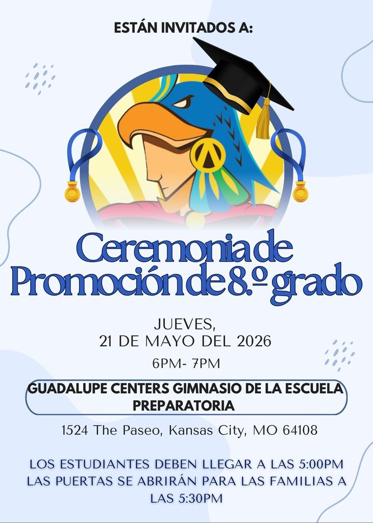 8th grade promotion flyer in spanish