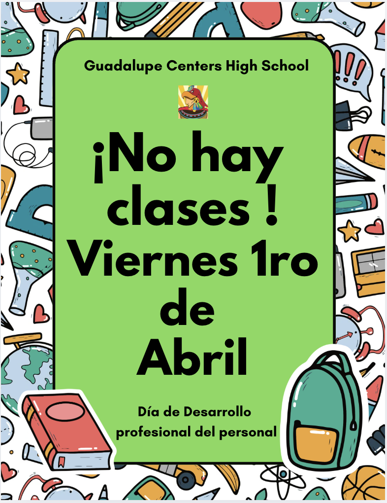 ho hay clases vierne 1 de abril