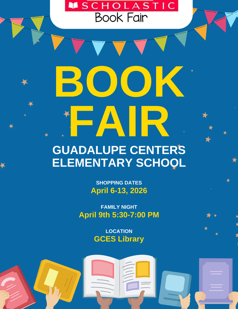 Blue and yellow Flyer of book fair 
