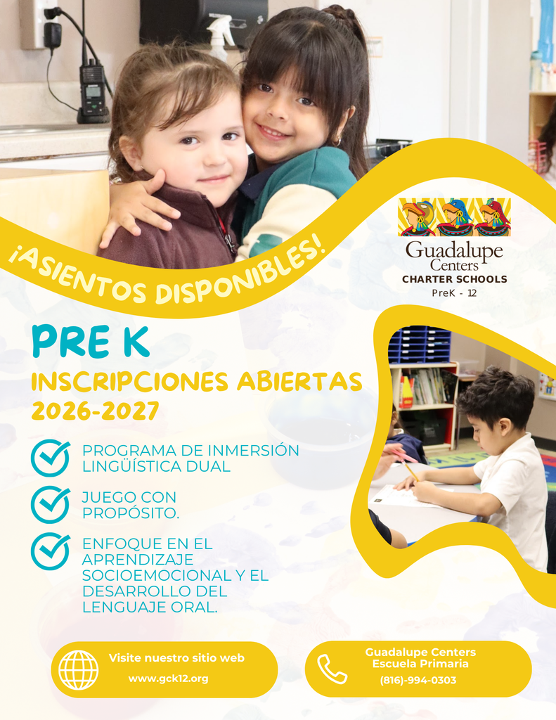 now enrolling flyer for pre k information- Spanish 