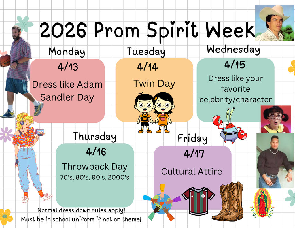 spirit week information 