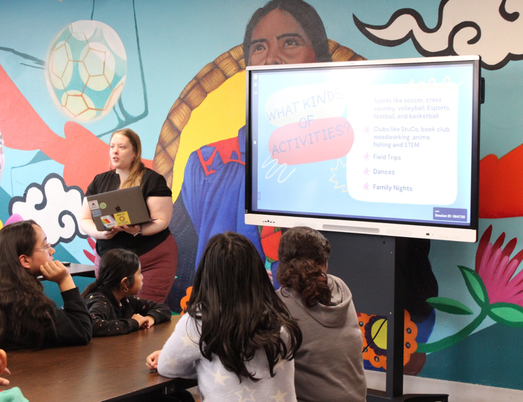 5th grade visits GCMS