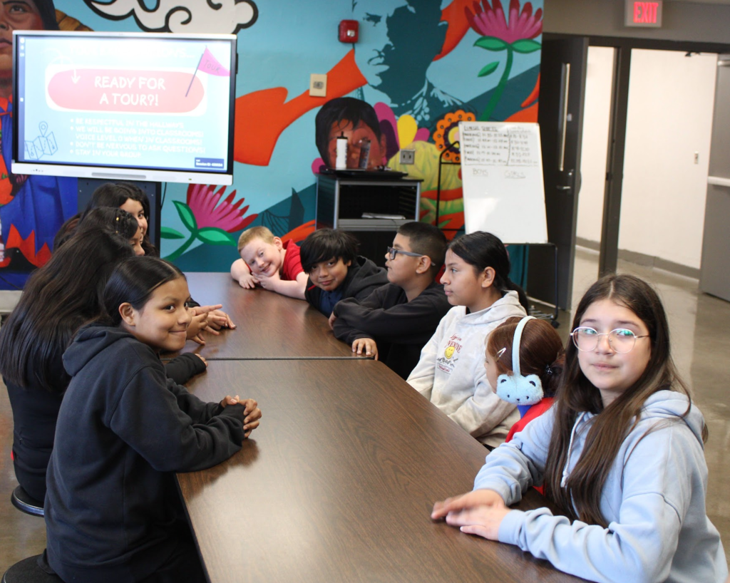 5th grade visits GCMS