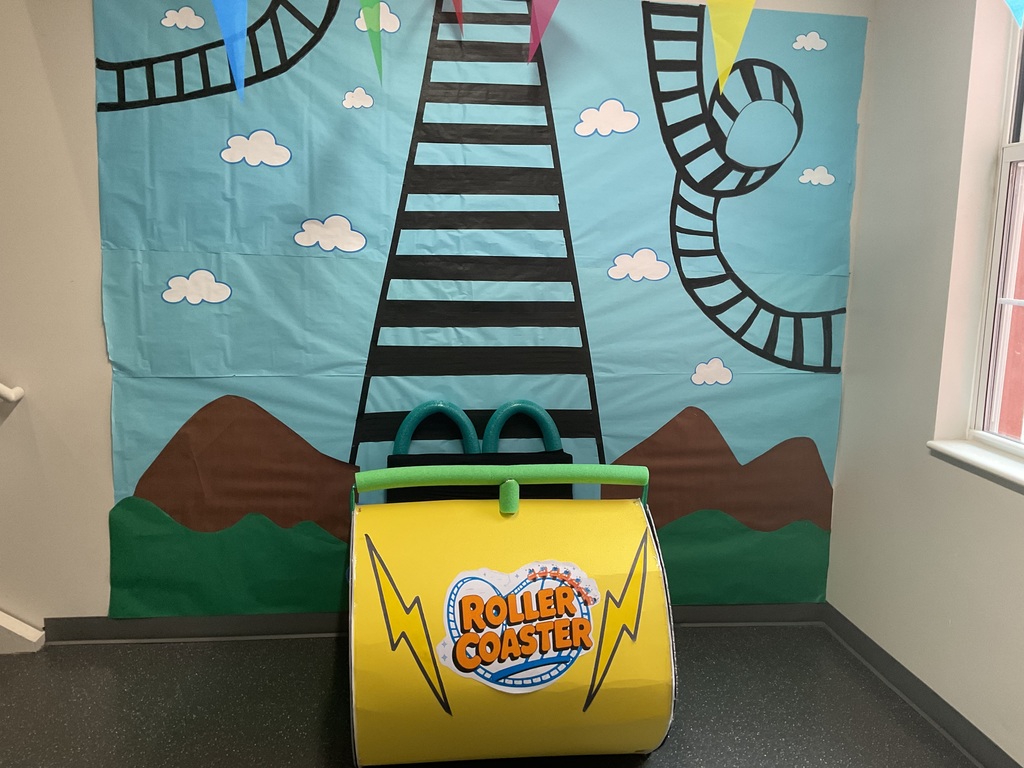 Roller coaster decoration 