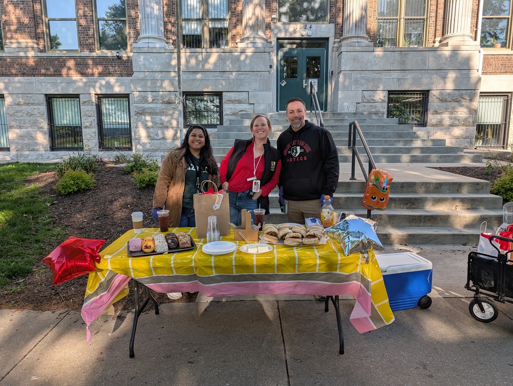 staff serving bagels
