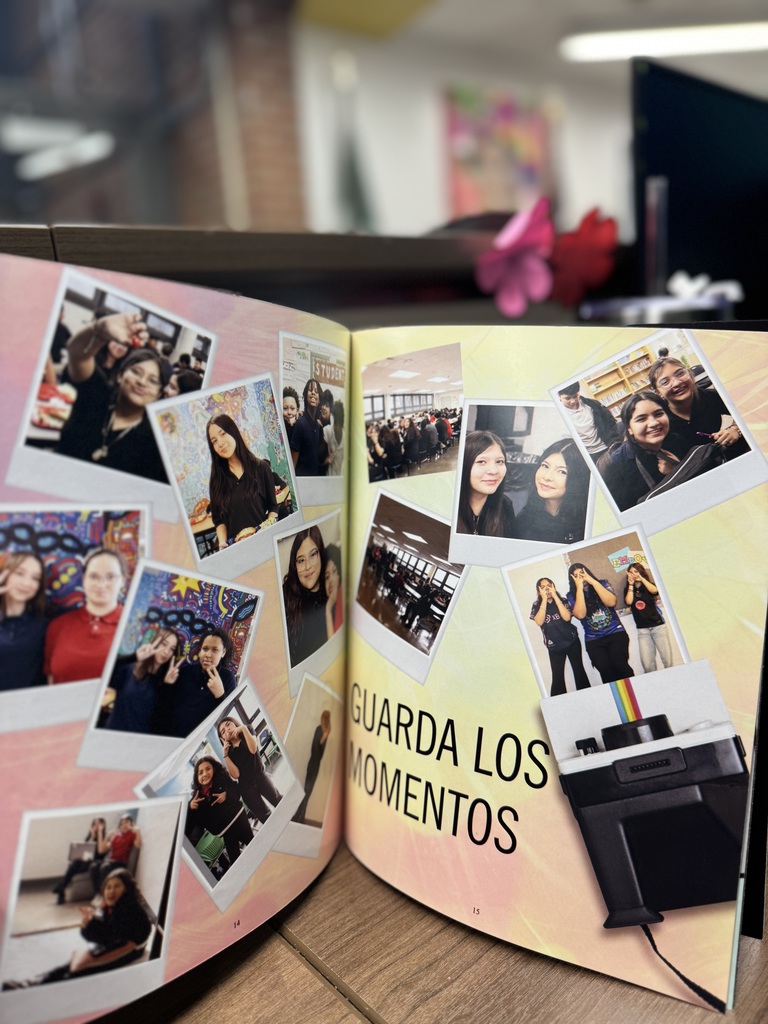 Sneak peek of the yearbook 