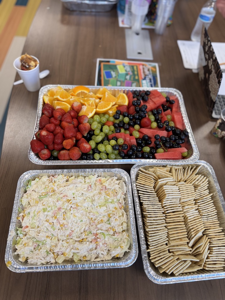 chicken salad and fruit
