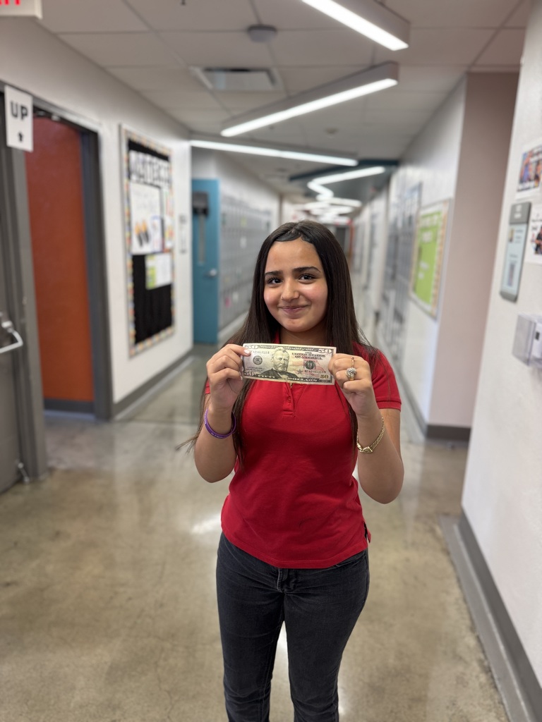 Aaliyah G. won $50 