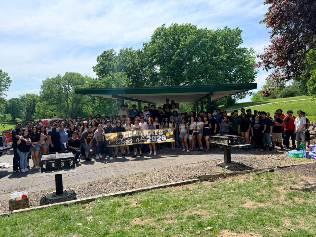 a group of students