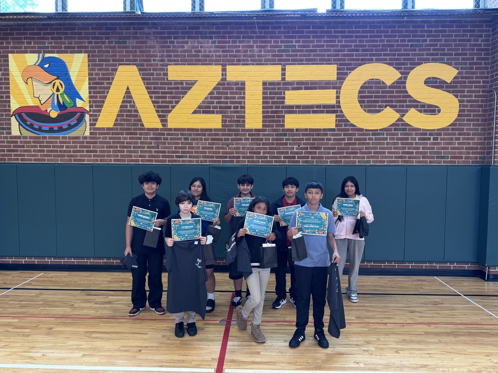 Students of the month for april and may