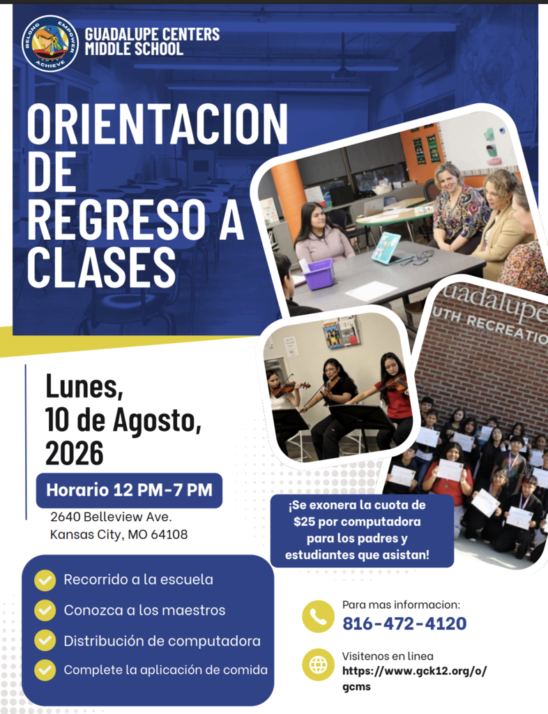 Back to School Orientation