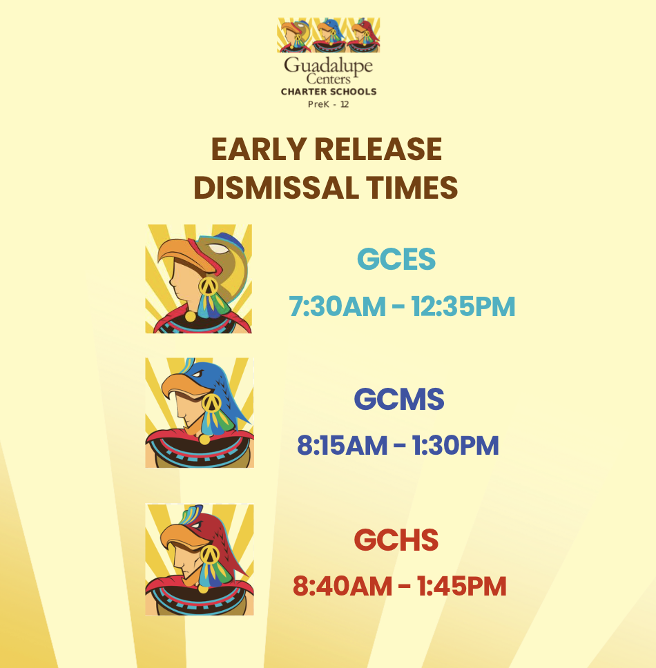 Early Release Schedule