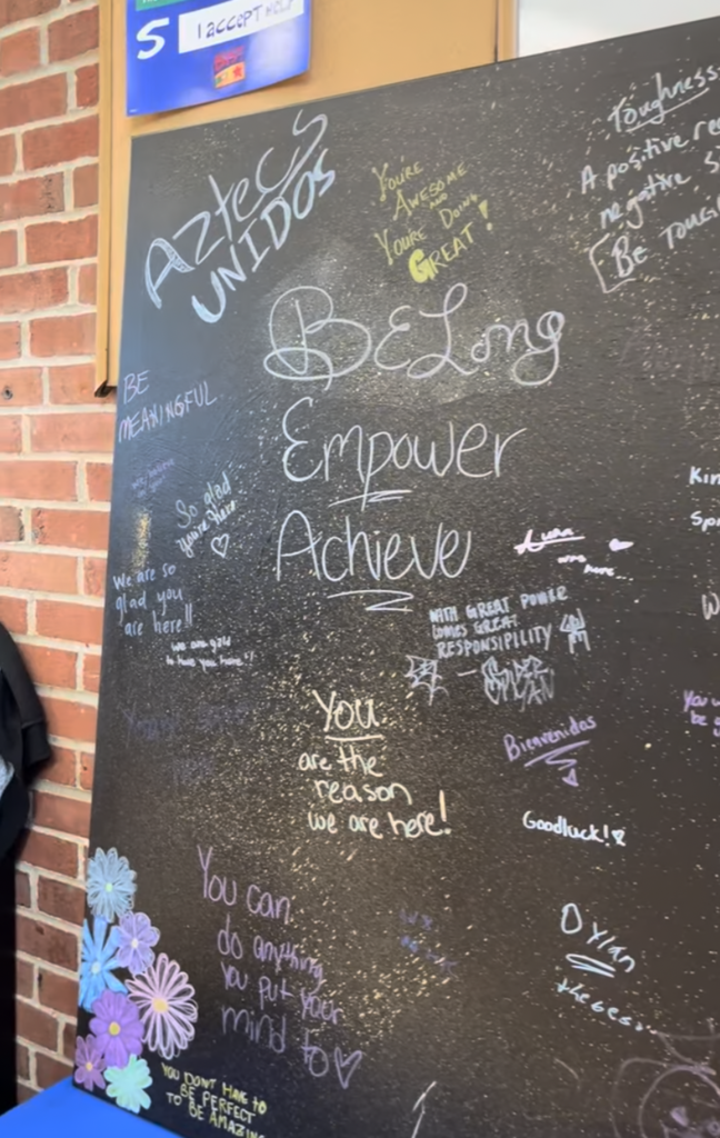 Middle schools 3 goals: Belong, empower, achieve