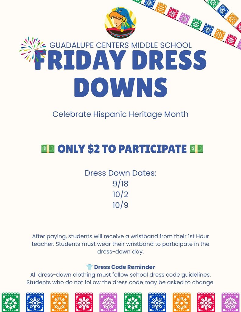 free dress down flyer