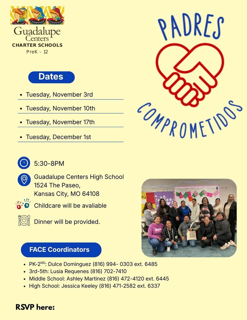 padres comprometidos yellow flyer